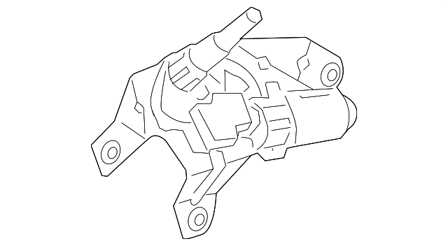 25788749 Деталь WIPER MOTOR