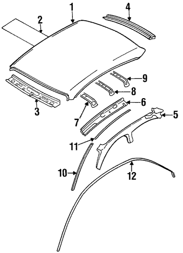 Altima ROOF & COMPONENTS 2