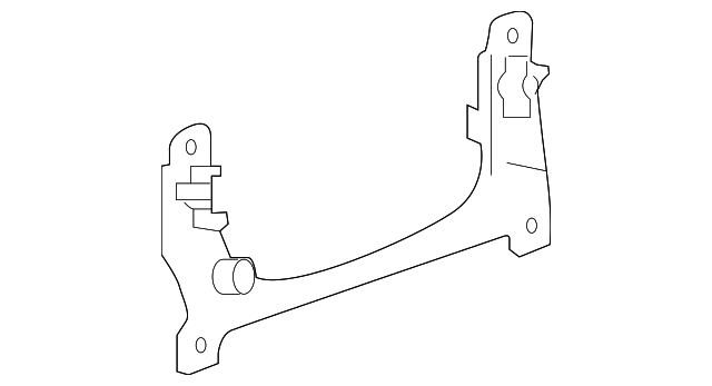 22937671 Деталь HEATER CONTROL BRACKET