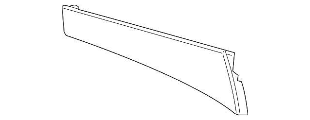 23424813 Деталь SIDE TRIM PANEL, LEFT