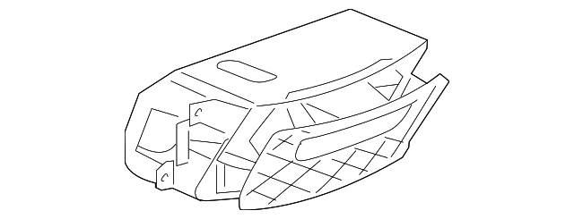 23164656 Деталь REAR COMPARTMENT