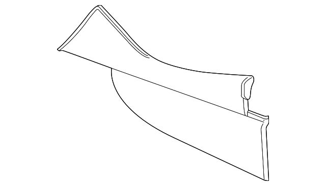 23424932 Деталь SIDE TRIM PANEL, LEFT