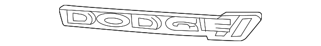 68227437AA Деталь NAMEPLATE