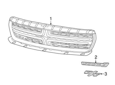 Charger GRILLE & COMPONENTS