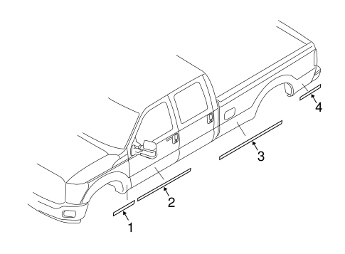 F-250 Super Duty STRIPE TAPE 3