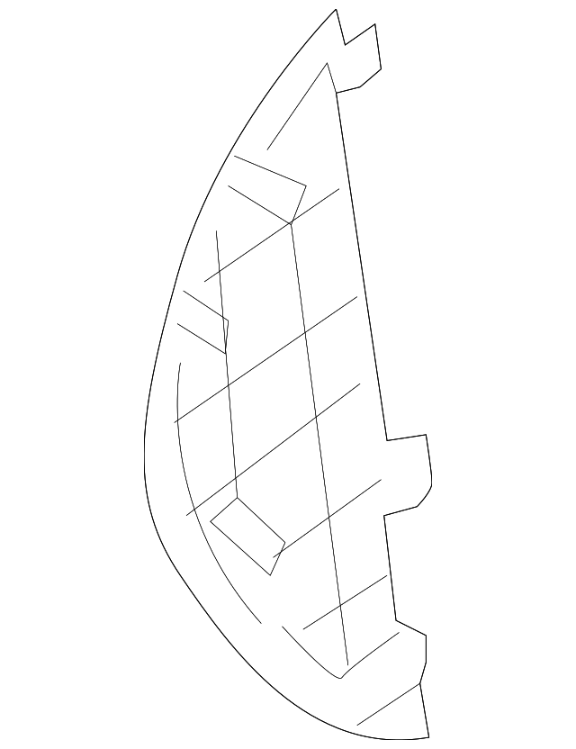 84765-2J200H9 Деталь SIDE COVER, LEFT