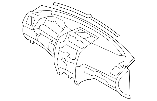 84710-2J00012 Деталь INSTRUMENT PANEL