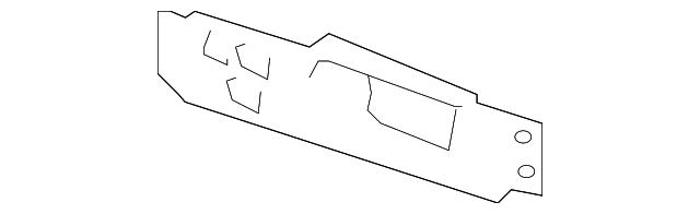 12374452 HANDLE BEZEL, LEFT