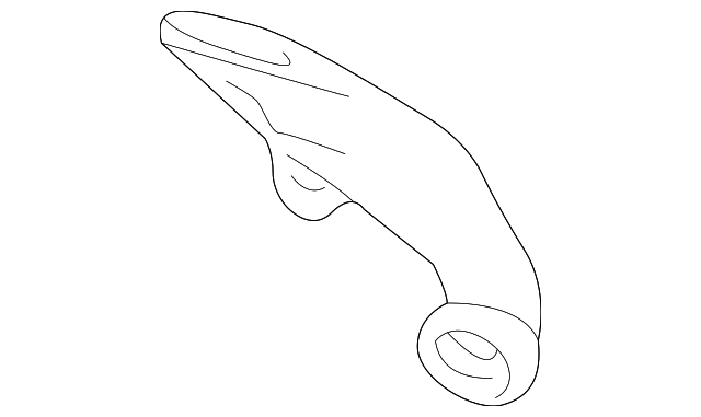 12374447 Деталь DEFROSTER DUCT, RIGHT