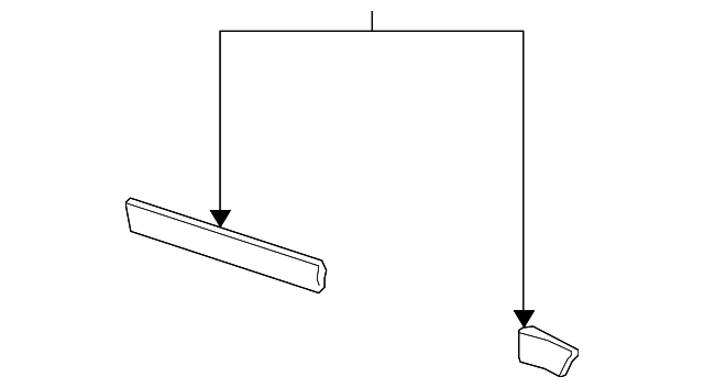 12374543 BELT MOLDING, LEFT