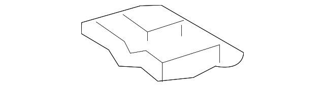 58318-47030 Деталь REAR FLOOR PAN BRACKET