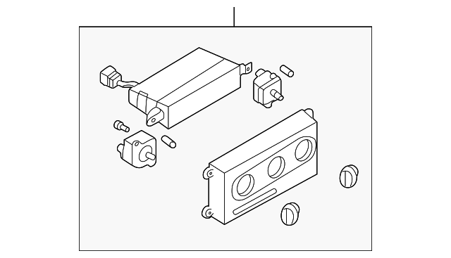 27510-7B000 Деталь HEATER CONTROL