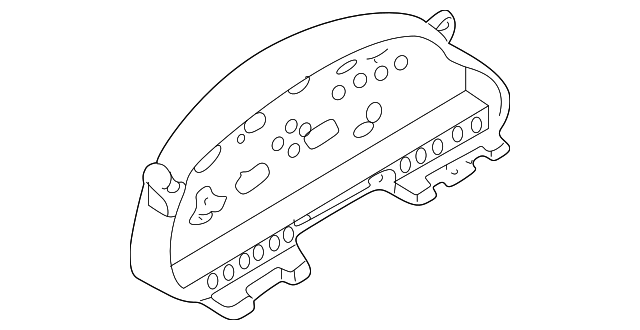 24811-1B000 Деталь CLUSTER HOUSING