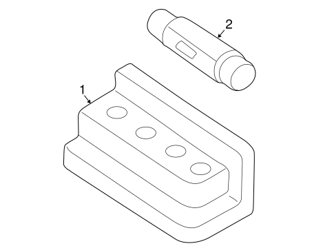 540i LICENSE LAMPS