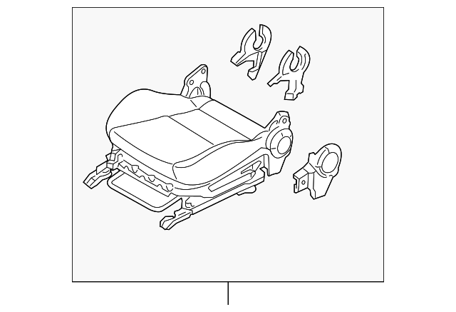 88200-2M730-NBN CUSHION ASSY