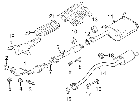 City Express EXHAUST COMPONENTS
