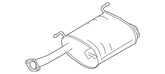 19316295 Деталь CENTER MUFFLER