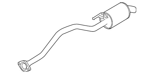 19316292 Деталь REAR MUFFLER