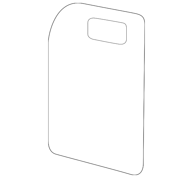 3B9-867-462-B-FEH Деталь SIDE COVER, RIGHT