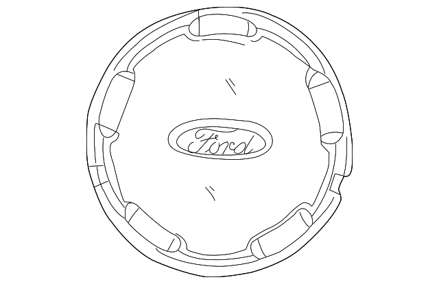YL8Z-1130-AB Деталь WHEEL CAP