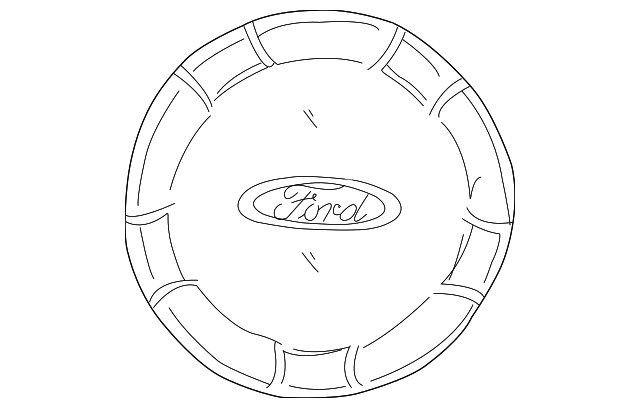 YL8Z-1130-EB Деталь WHEEL CAP
