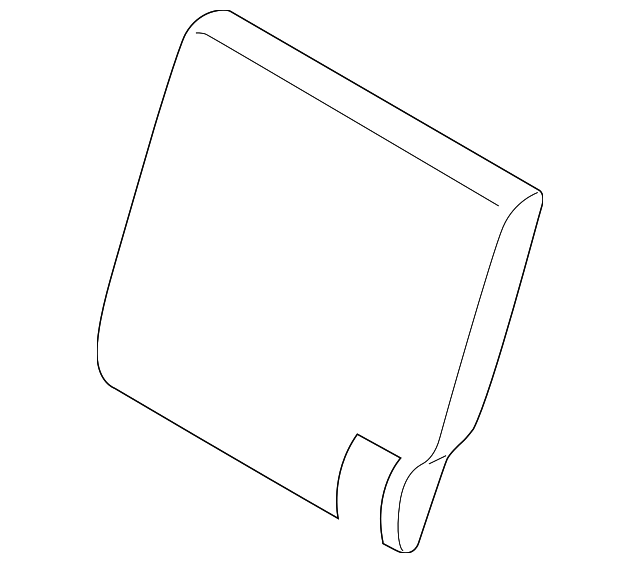 6902B455HB Деталь SEAT BACK COVER