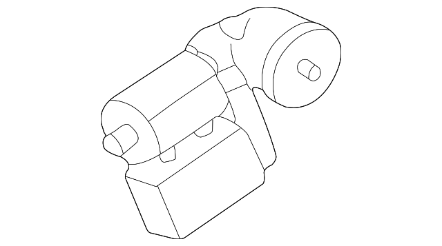 3B0-959-811-AB Деталь WINDOW MOTOR, LEFT