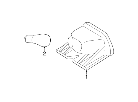 ML55 AMG HIGH MOUNTED STOP LAMP