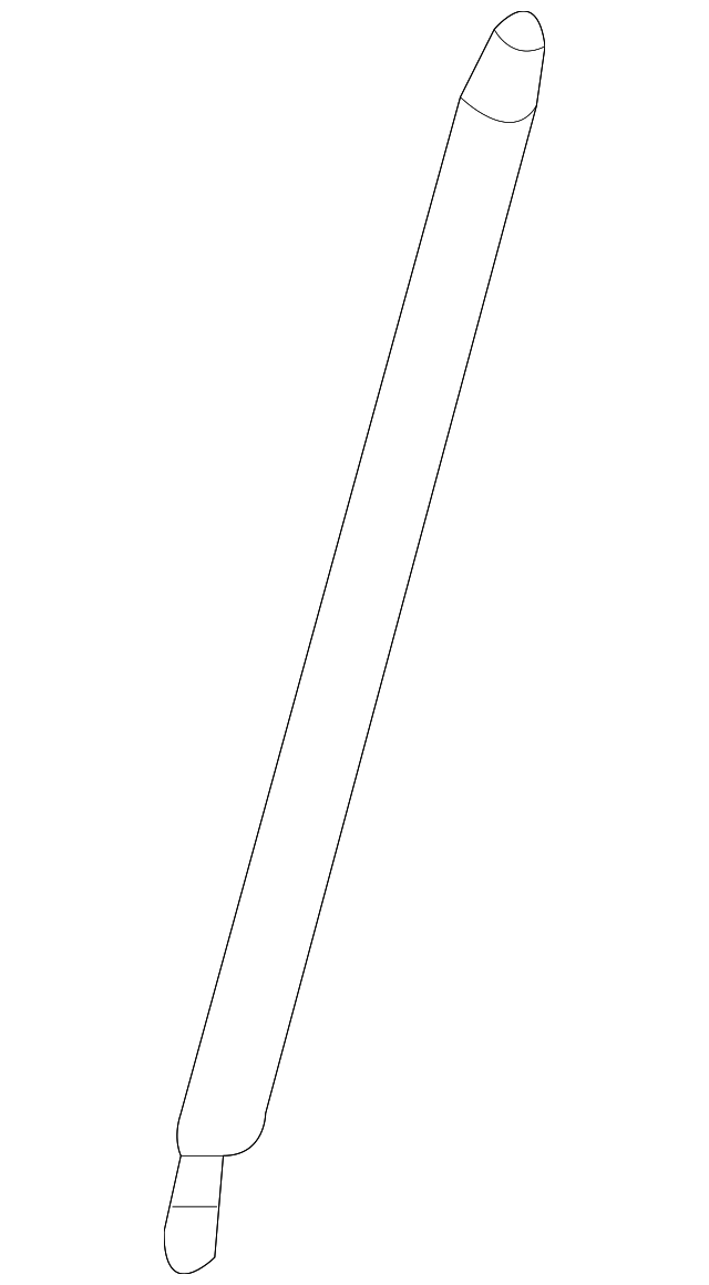 81781-4D000 SUPPORT CYLINDER, RIGHT