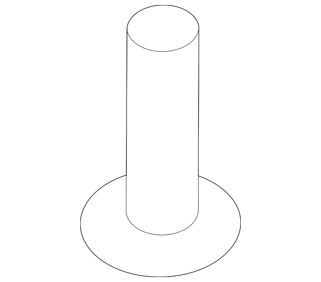 68201828AA Деталь SUNVISOR RETAINER SCREW, RIGHT