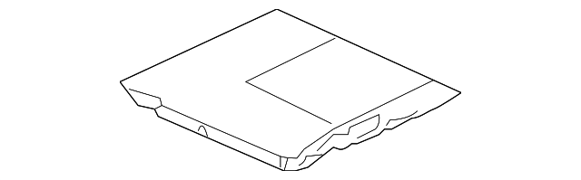 MR950128 Деталь SILENCER, LEFT