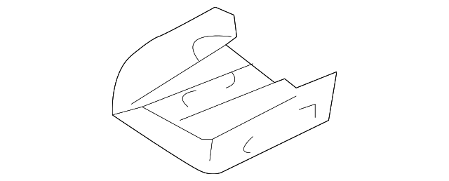 MR592999 Деталь REINF PLATE