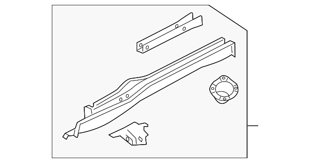 ZZCA-53-810 Деталь RAIL ASSY, RIGHT