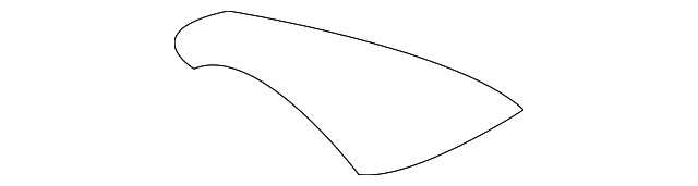 76928-02020 ROCKER MOLDING PROTECTOR, LEFT