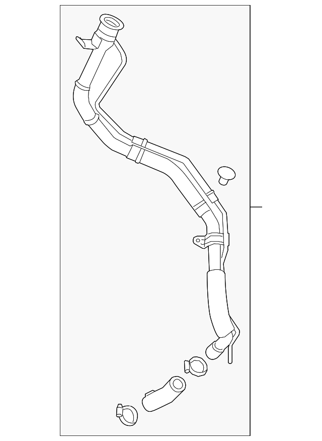 95326653 Деталь FILLER PIPE