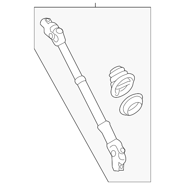 SU003-00838 Деталь INTERMED SHAFT