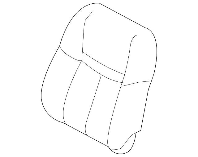87620-4BC3A Деталь SEAT BACK COVER