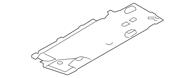 51-75-7-290-803 Деталь FLOOR COVER, LEFT