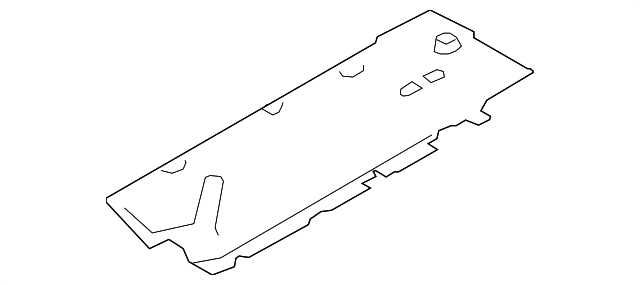 51-75-7-290-804 Деталь FLOOR COVER, RIGHT