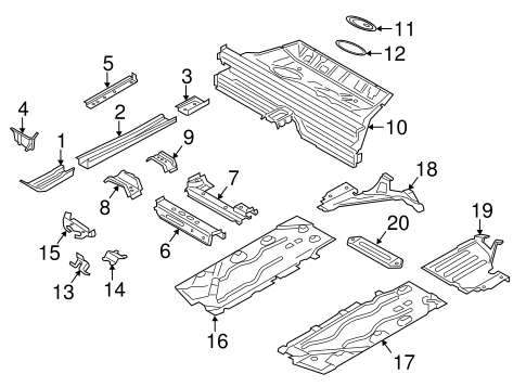Cooper FLOOR & RAILS
