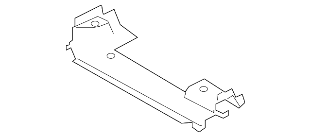 41007402185 Деталь REAR CROSSMEMBER, LEFT