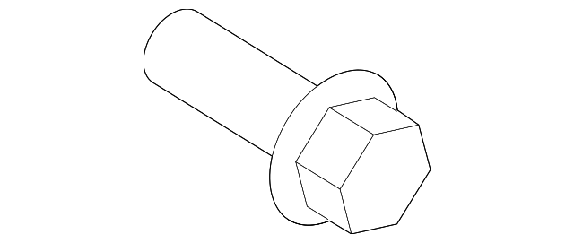 90105-12340 UPPER CNTRL ARM BOLT, LEFT