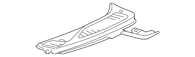 5L1Z-78022A68-AA Деталь COWL GRILLE, RIGHT