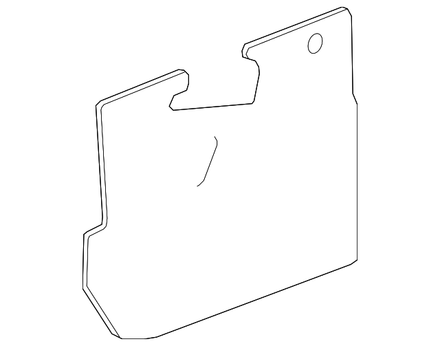 22977612 INSULATOR, LEFT