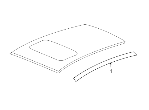 Caliber EXTERIOR TRIM - ROOF