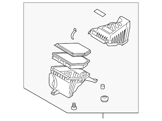 28110-3F910 AIR CLEANER ASSY