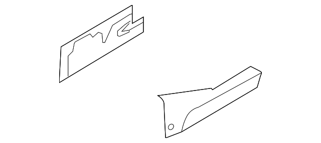 84614-0W002-J4 Деталь SIDE COVER, LEFT