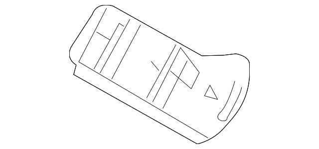 868827S600 Деталь BRACKET, RIGHT