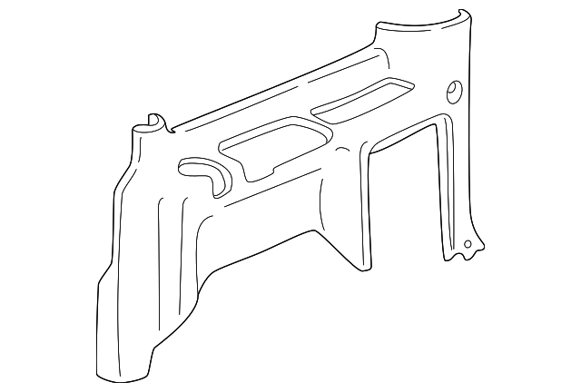 15148921 Деталь LOWER TRIM PANEL, RIGHT