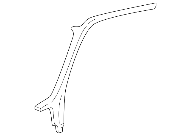 15199013 Деталь WNDSHLD PLR TRIM, RIGHT